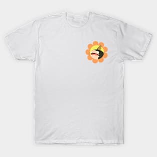 Dumad Flower Emblem Pocket Graphic T-Shirt